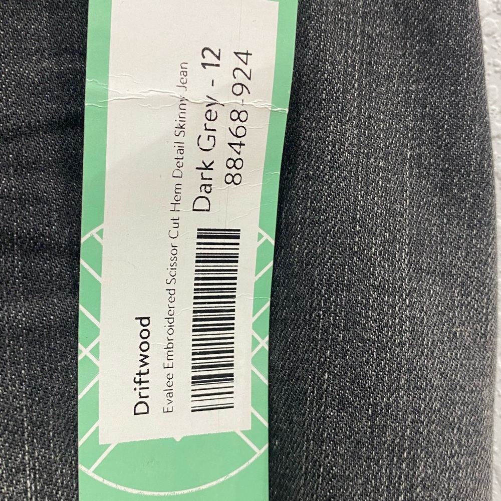DRIFTWOOD Faded Black Ankle Jeans - Picture 3 of 6